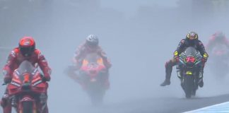 MotoGp Giappone, Martin vince e Bagnaia secondo: stop gara per pioggia