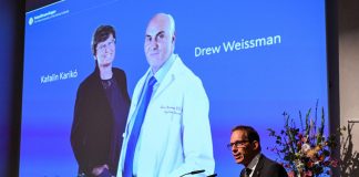 Nobel Medicina 2023 a Karikó e Weissman per vaccino anti-Covid