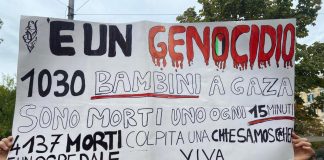 Roma, sit-in per Palestina diventa corteo non autorizzato