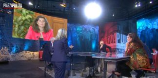 Elena Basile e Corrado Formigli, scontro a Piazzapulita: “Me ne vado”