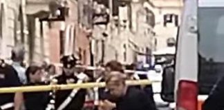 Roma, rottweiler vola da finestra e travolge donna incinta