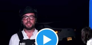 Israele, paura per inviato Tg1: esplode razzo in diretta – Video