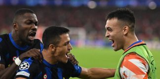 Benfica-Inter 3-3, Joao Mario tris e rimonta nerazzurra