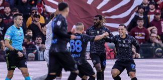 Il Napoli ritrova la vittoria, battuta la Salernitana 2-0