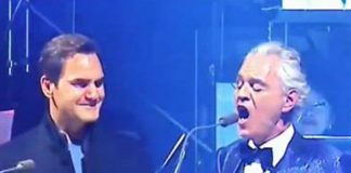 Andrea Bocelli canta per Federer, Roger si commuove – Video