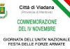 Domani e domenica anche a Viadana le celebrazioni del 4 novembre