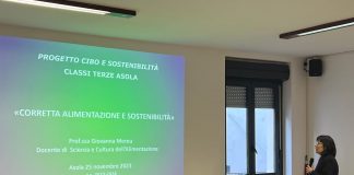 Cibo e sostenibilità, per gli studenti del “Falcone” lezioni di corretta alimentazione