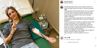 Chiara Ferragni dona sangue per la prima volta: “Grata a chi ha salvato Fedez”