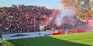 Calcio Serie C – Mantova sconfitto in casa dal Trento (0-1): viene raggiunto in testa dal Padova