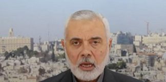 Iran riceve leader Hamas, sostegno Teheran contro Israele