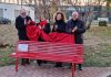 Ats inaugura la panchina rossa, Mannino: “Azioni di prevenzione per famiglie e ragazzi”