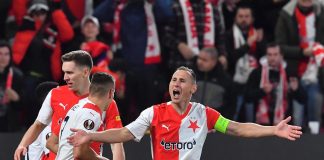 Roma ko 2-0 a Praga con lo Slavia, prima sconfitta in Europa League