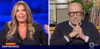 Selvaggia Lucarelli e Alessandro Sallusti, scontro in tv a E’ sempre Cartabianca