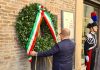 Modena, il ministro della Cultura Sangiuliano depone una corona a memoria di Angelo Fortunato Formiggini