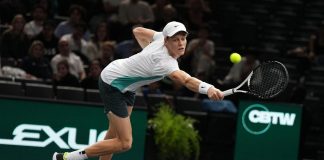 Sinner agli ottavi di Atp Parigi-Bercy, oggi contro De Minaur