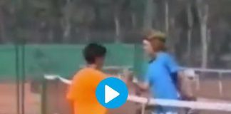 Sinner vince e pulisce il campo, il video del baby Jannik