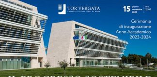 Tor Vergata, il 15 novembre inaugurazione anno accademico 2023-2024