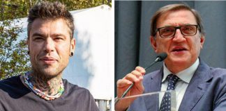 Fedez se ne va quando parla Romano La Russa che commenta: “Omuncolo”