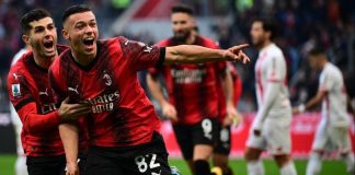 Milan-Monza 3-0, tris rossonero: gol di Reijnders, Simic e Okafor