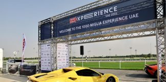 Partita la 1000 Miglia Experience Uae 2023