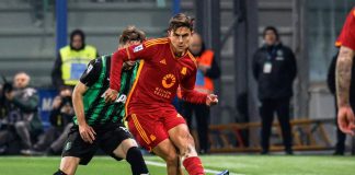 La Roma vince 2-1 in rimonta sul campo del Sassuolo