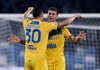 Impresa Frosinone: 4-0 al Napoli, è ai quarti di Coppa Italia