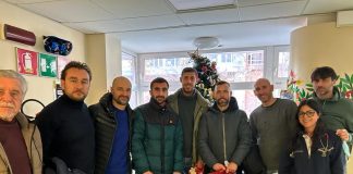 Calcio Serie C: Mantova, biancorossi in visita in pediatria con un carico di regali