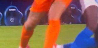 Napoli-Inter, contatto Acerbi-Osimhen: niente rigore