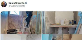 Crosetto pubblica foto lavori in casa: “Ecco perché non pago l’affitto”