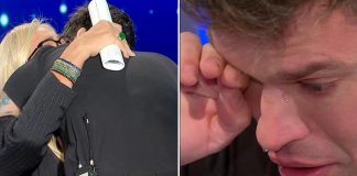 Fedez e Mara Venier in lacrime a Domenica In