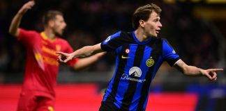 Inter-Lecce 2-0, nerazzurri restano a +4 sulla Juventus