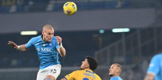 Ascolti tv, prime time martedì 19 dicembre a Napoli-Frosinone su Canale 5