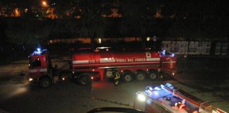 Tivoli, incendio all’ospedale: pazienti evacuati