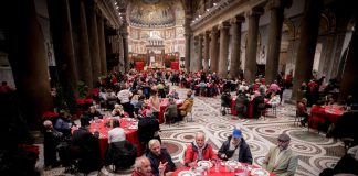 Sant’Egidio, oggi pranzi di Natale per 80mila persone in Italia e 250mila nel mondo