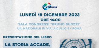 Libri, “La storia accade in divenire”: dal cpo alla Uiltemp