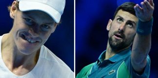 Sinner, un premio ai coach fa arrabbiare Djokovic