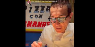 Sorbillo porta la pizza con ananas a Napoli: “Buona…” – Video