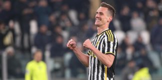Juve-Frosinone 4-0, tripletta di Milik e Allegri vola in semifinale di Coppa Italia