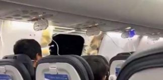 Esplode finestrino su volo Alaska Airlines, la compagnia: “Fermiamo tutti i Boeing 737”