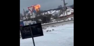Ucraina-Russia, aereo militare precipita nella regione di Belgorod