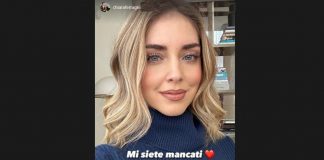 Chiara Ferragni torna su Instagram: “Mi siete mancati”