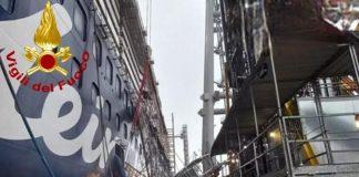 Gorizia, crolla ponteggio in cantiere navale a Monfalcone: grave un operaio
