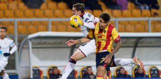 Lecce-Cagliari 1-1, Oristanio risponde a Gendrey
