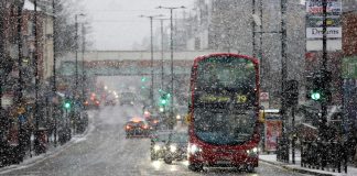 Gb, ondata di freddo da record: non accadeva da 14 anni. Neve anche a Londra
