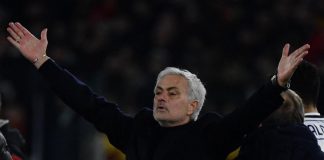 Lazio-Roma 1-0, Mourinho: “Perso con un rigore da Var un po’ ridicolo”