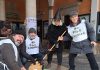 No polo logistico, flash mob della Befana: “Regione bocci definitivamente il progetto”