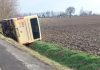 Via la patente all’autista dello scuolabus ribaltato. La Prefettura avvia controlli sul trasporto studenti
