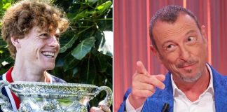 Sinner a Sanremo, Amadeus lo invita: “Vieni a prenderti gli applausi”