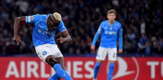 Napoli-Barcellona 1-1, gol di Lewandowski e Osimhen in andata ottavi Champions