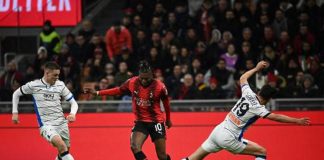 Milan-Atalanta 1-1, gol di Leao e rigore di Koopmeiners